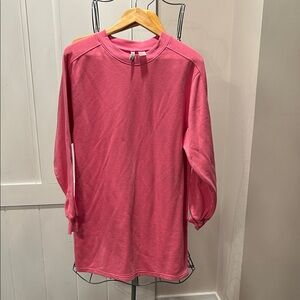 H&M Divided Pink Crew Neck Top